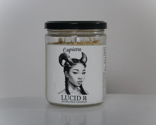 Capricorn Astrology Candle