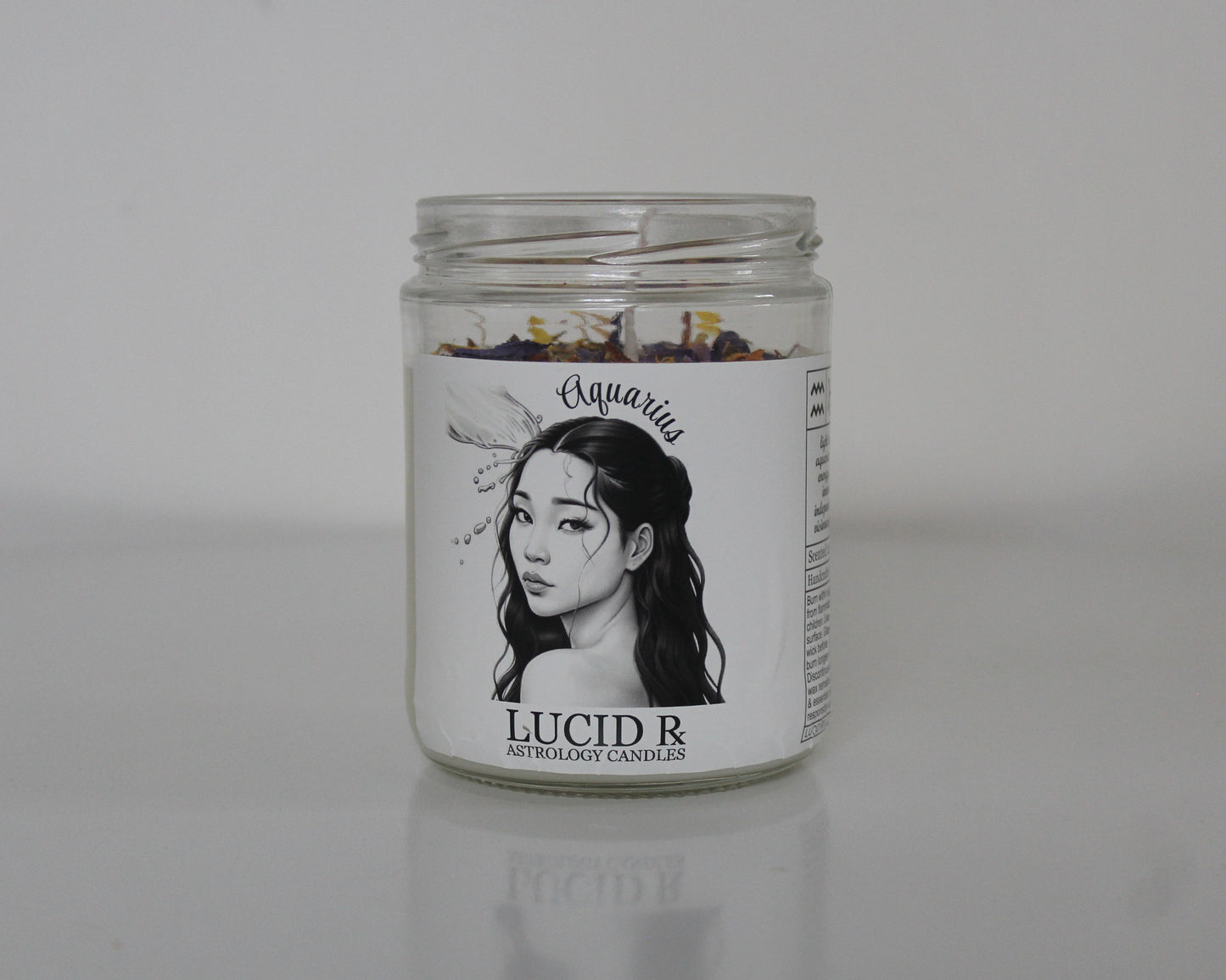 Aquarius Astrology Candle