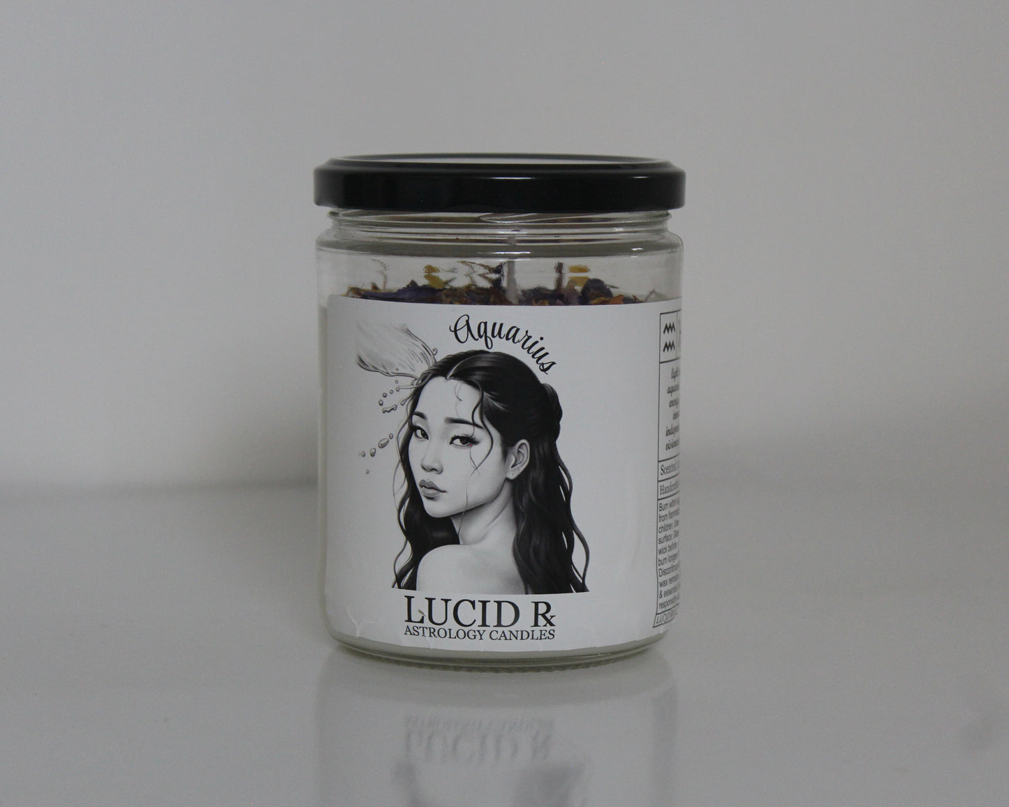 Aquarius Astrology Candle