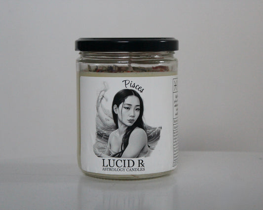 Pisces Astrology Candle