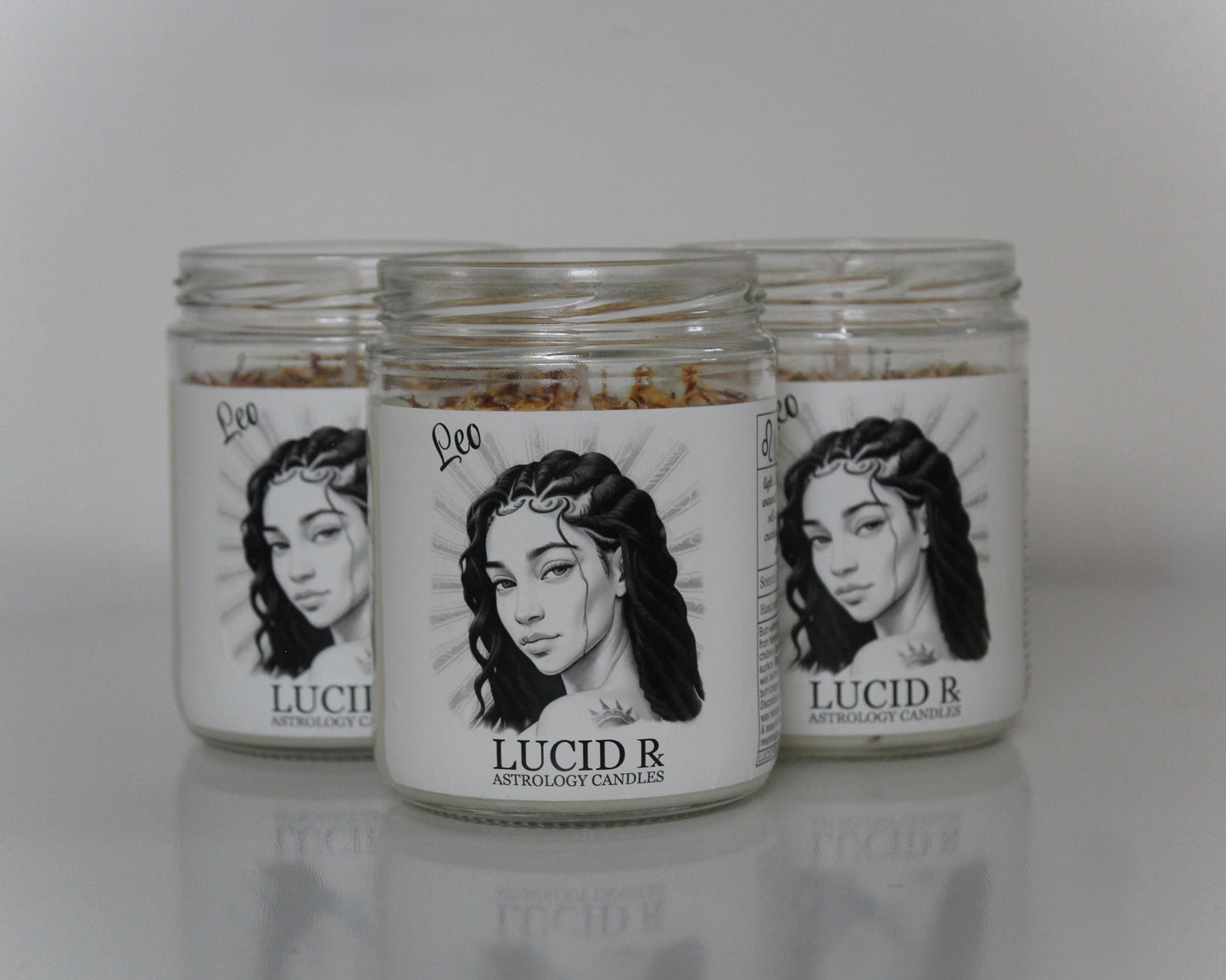 Leo Astrology Candle