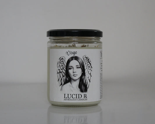Virgo Astrology Candle