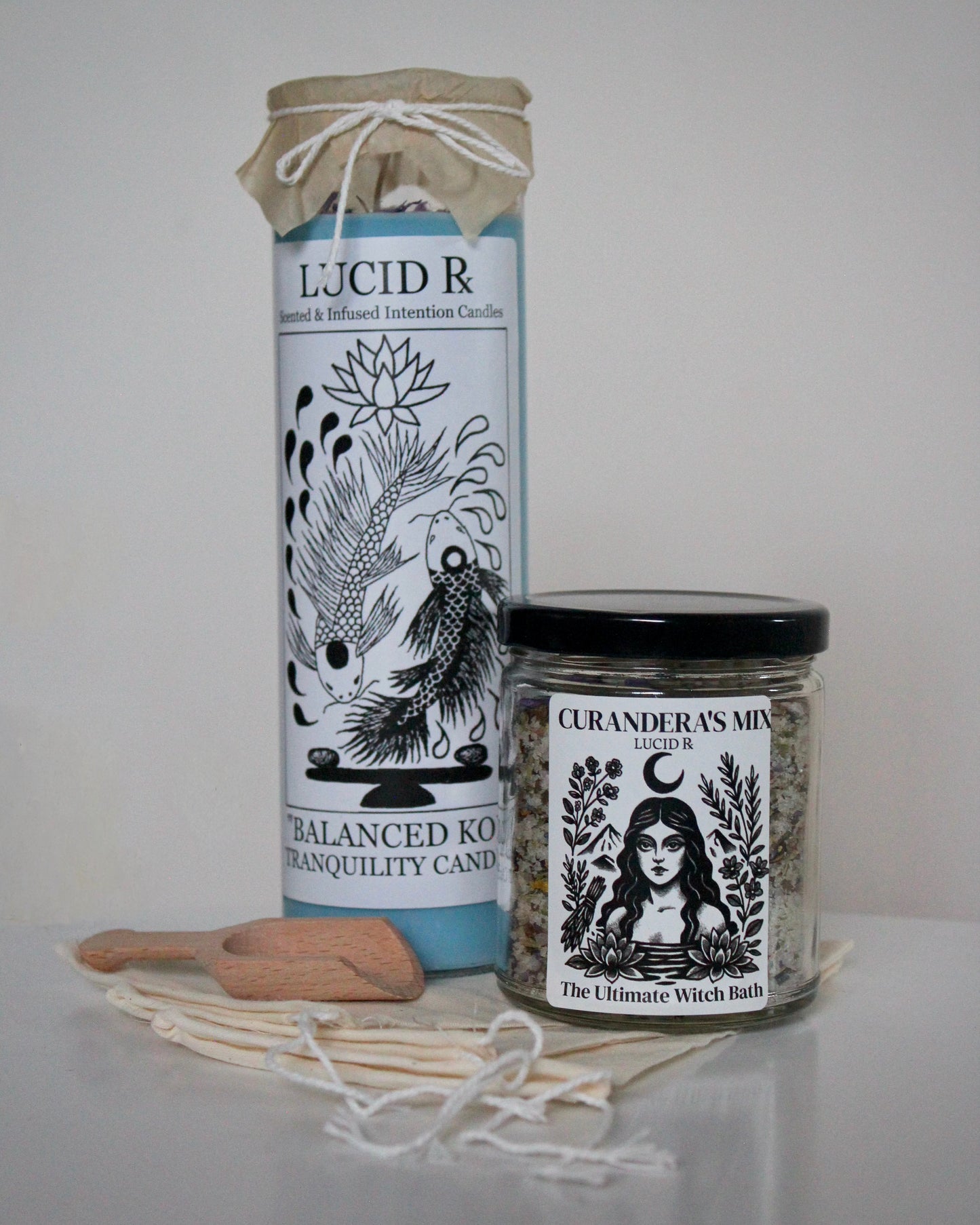 "Balanced Koi" Tranquility Candle